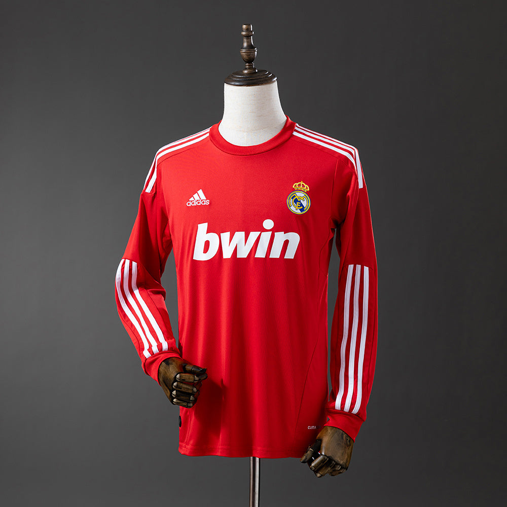 Camisola Manga Comprida Real Madrid CF 2011-12 Alternativa