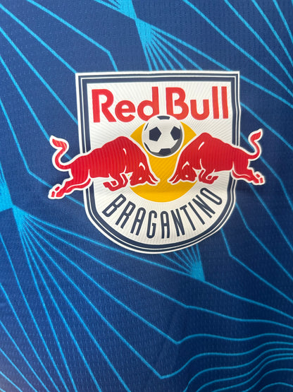 Camisola RB Bragantino 2025-26 Alternativa Azul Versão Adepto