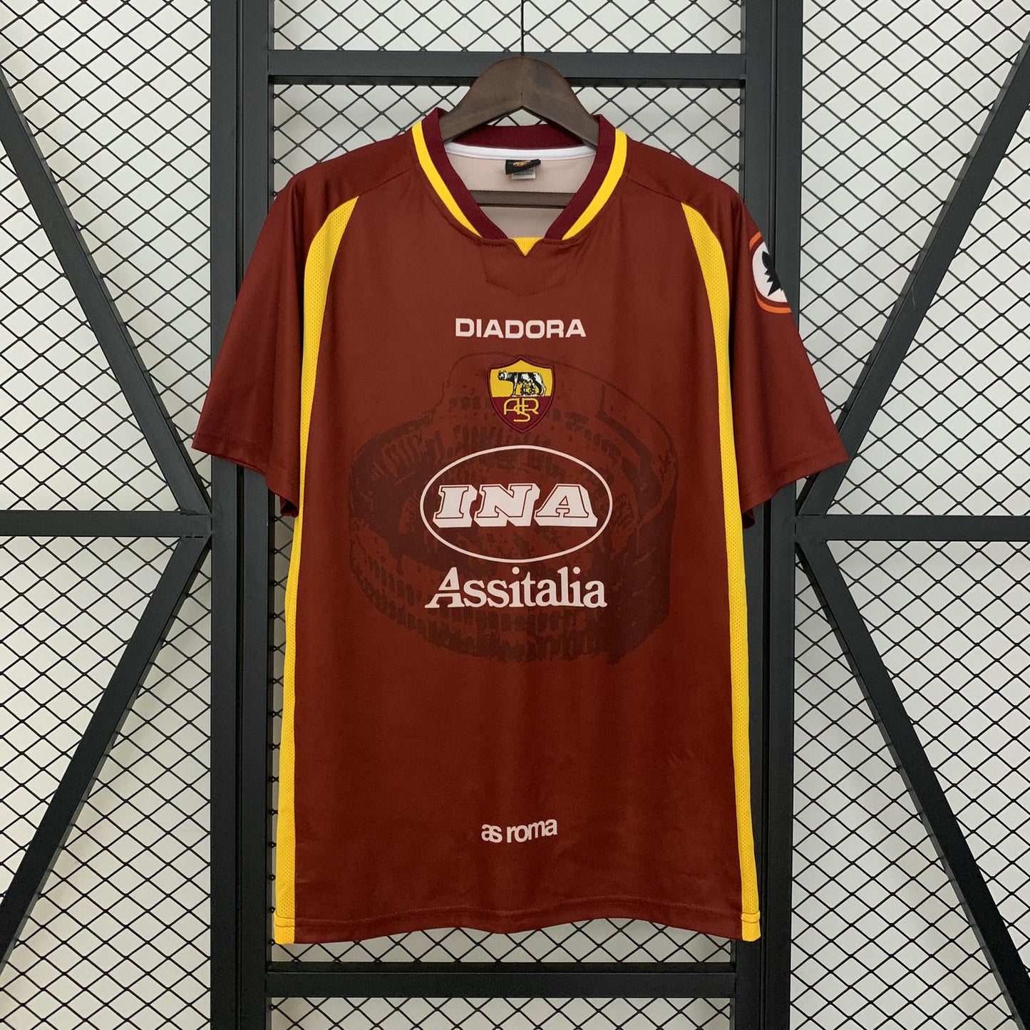 Camisola AS Roma 1997-98 Principal