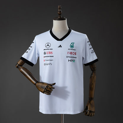 Camisola F1 Mercedes-AMG 2026 Branca
