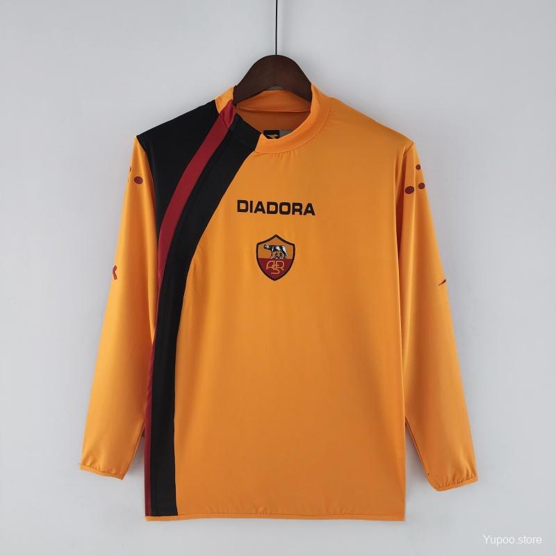 Camisola Manga Comprida AS Roma 2005-06 Alternativa