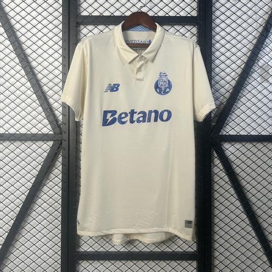 Camisola FCP 2025-26 Alternativa Branca Versão Adepto