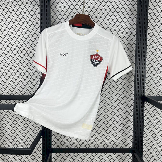 Camisola EC Vitoria 2025-26 Alternativa Branca Lisa Versão Adepto