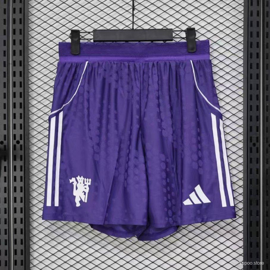 Calções M-United 2025-26 Alternativos