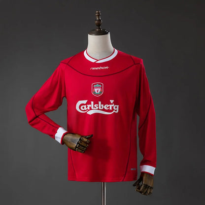 Camisola Manga Comprida LIV 2002-03 Principal Versão Adepto