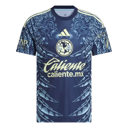 Camisola CF America 2025-26 Alternativa Azul Versão Adepto