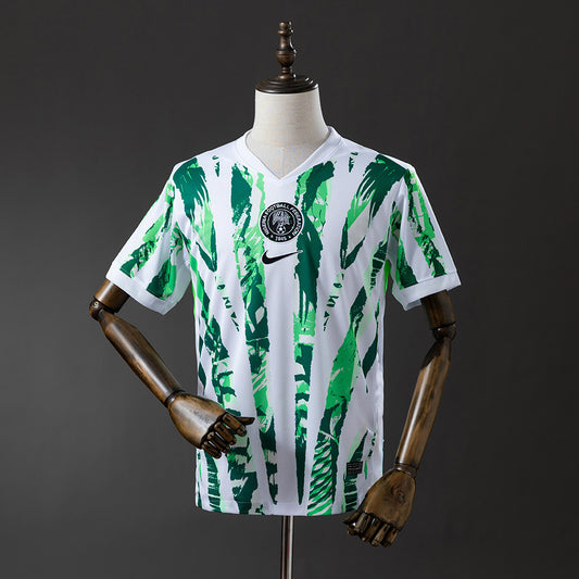 Camisola Nigeria 2025 Alternativa Branca Versão Adepto