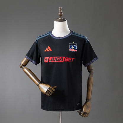 Camisola CSD Colo Colo 2026-27 Alternativa Preta Versão Adepto