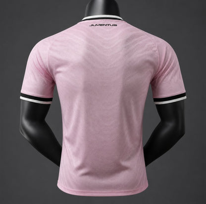 Camisola Juventus FC 2026-27 Alternativa Rosa Versão Jogador