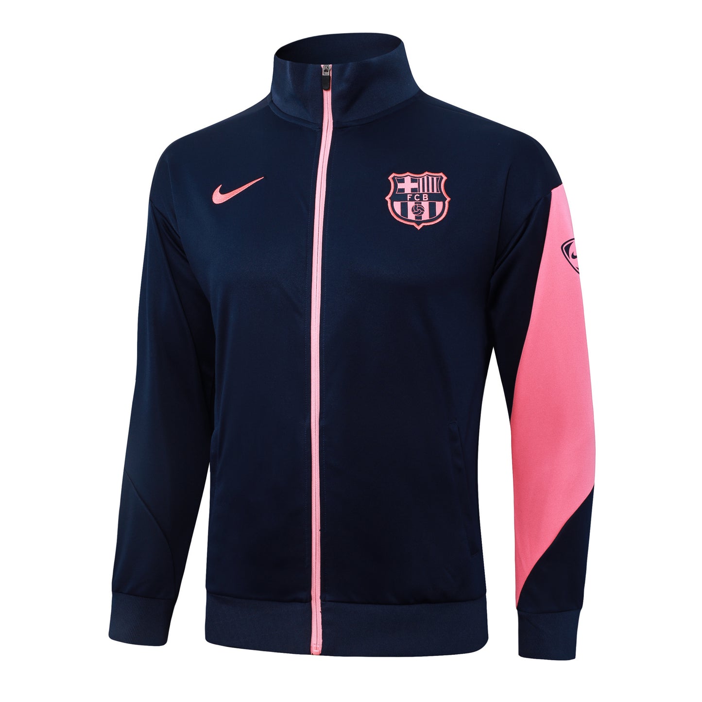 Fato de Treino FC Barcelona 2025-26 - Casaco sem Capuz