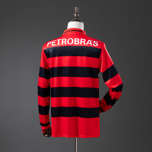 Camisola Manga Comprida CR Flamengo 1994-95 Principal Versão Adepto