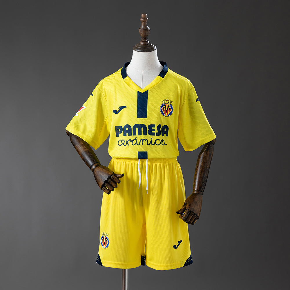 Kit Criança FC Villarreal 2025-26 Principal