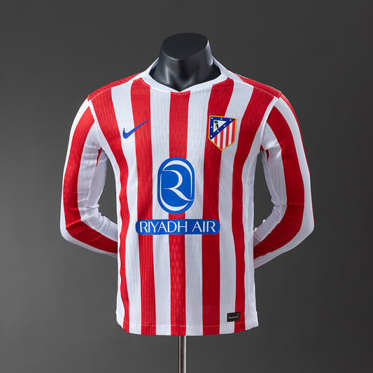 Camisola Manga Comprida Atletico Madrid 2025-26 Principal Versão Jogador