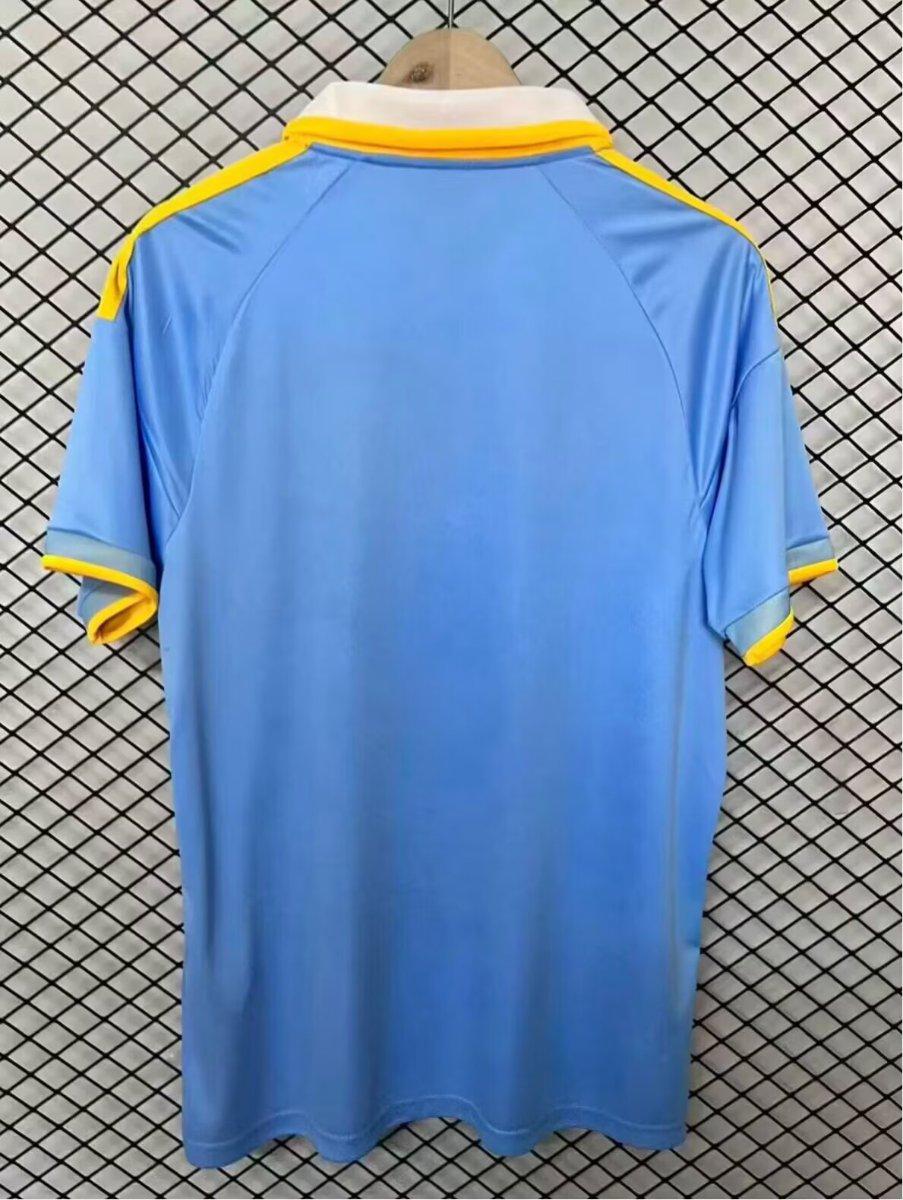 Camisola Como 1907 2026-27 Alternativa Azul Versão Adepto