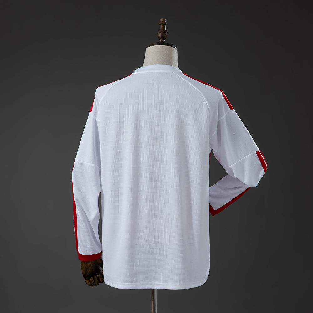 Camisola Manga Comprida CR Flamengo 2026-27 Alternativa Branca Versão Adepto