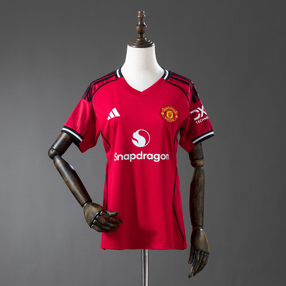 Camisola M-UNITED 2025-26 Principal Versão Mulher