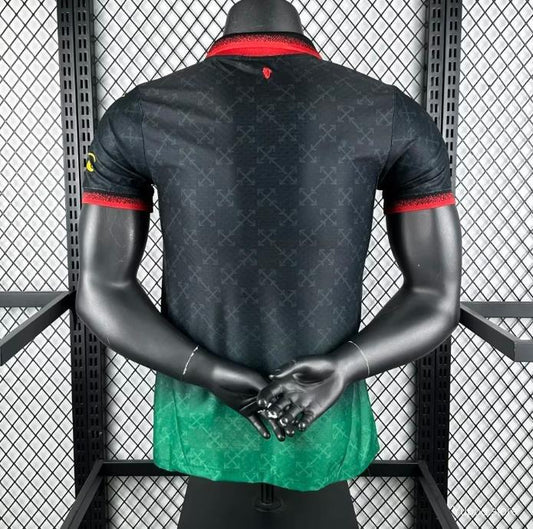 Camisola Ac Milan 2024-25 Alternativa Preta/Verde Versão Jogador