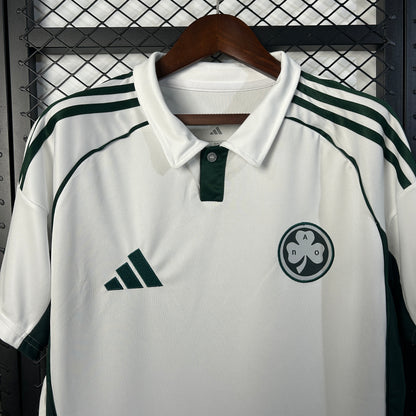 Camisola Panathinaikos AO 2025-26 Alternativa Branca Versão Adepto