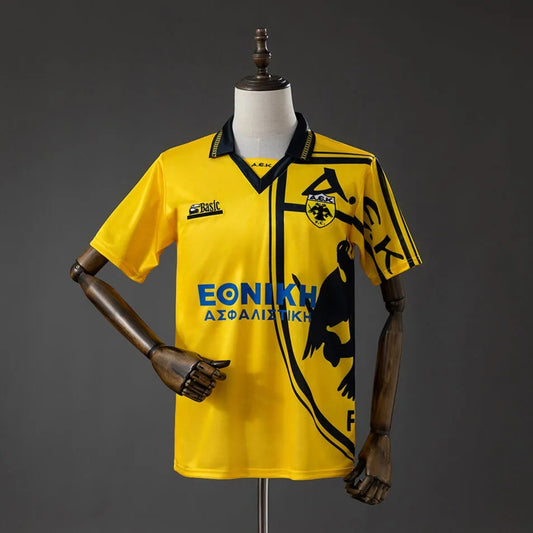 Camisola AEK Atenas 1993-94 Principal Versão Adepto