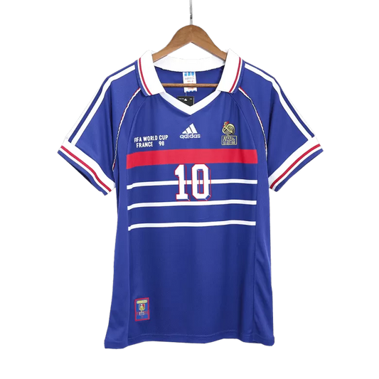 Camisola França 1998 Principal ZIDANE #10