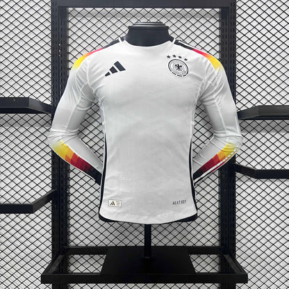 Camisola Manga Comprida Alemanha 2024 Principal Versão Jogador