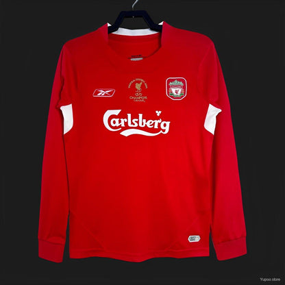 Camisola Manga Comprida LIV 2004-05 Principal Final UCL