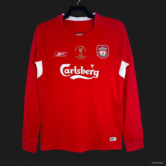 Camisola Manga Comprida LIV 2004-05 Principal Final UCL