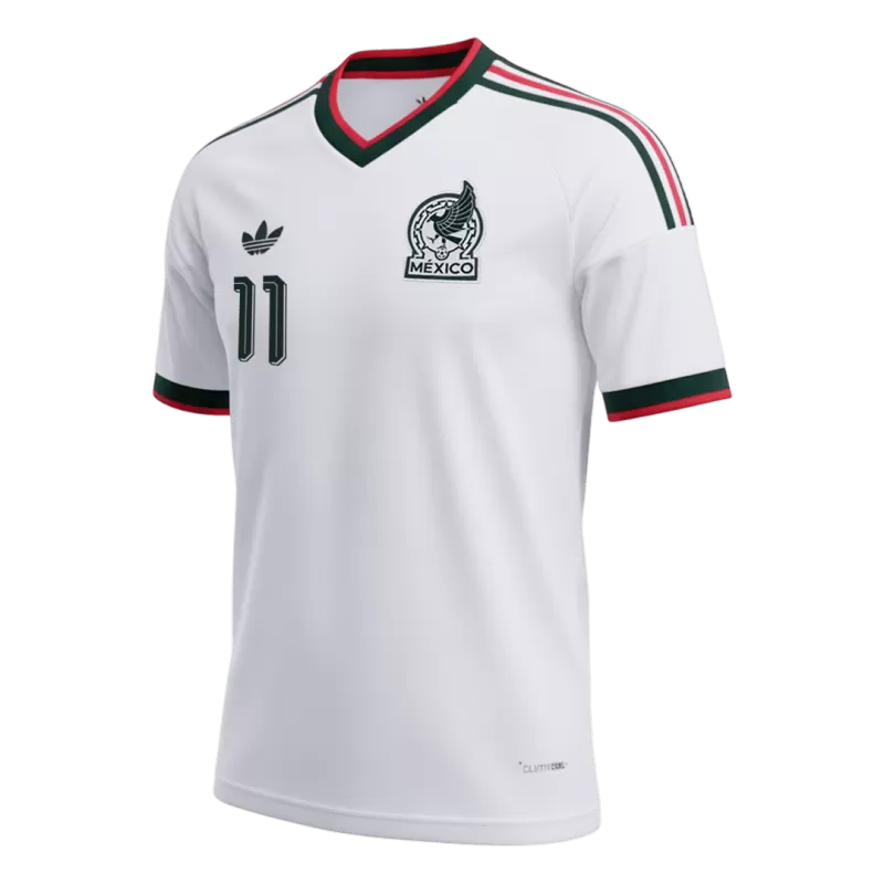 Camisola Mexico 2026 Alternativa Branca Versão Adepto S.GIMENEZ #11