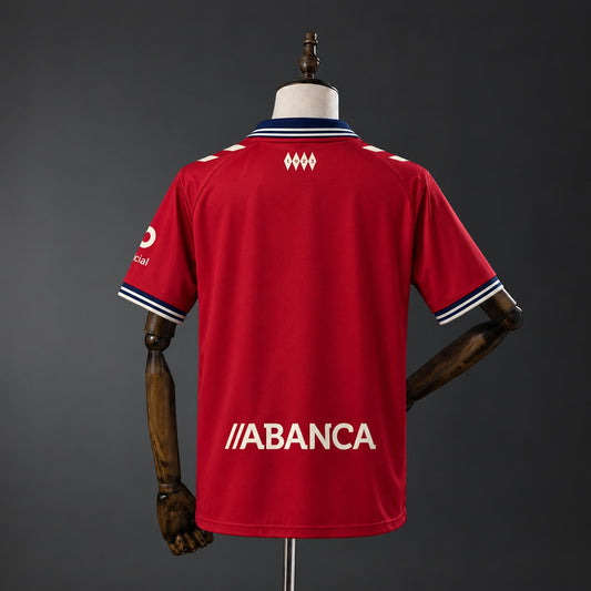 Camisola Celta Vigo 2026-27 Alternativa Vermelha Versão Adepto