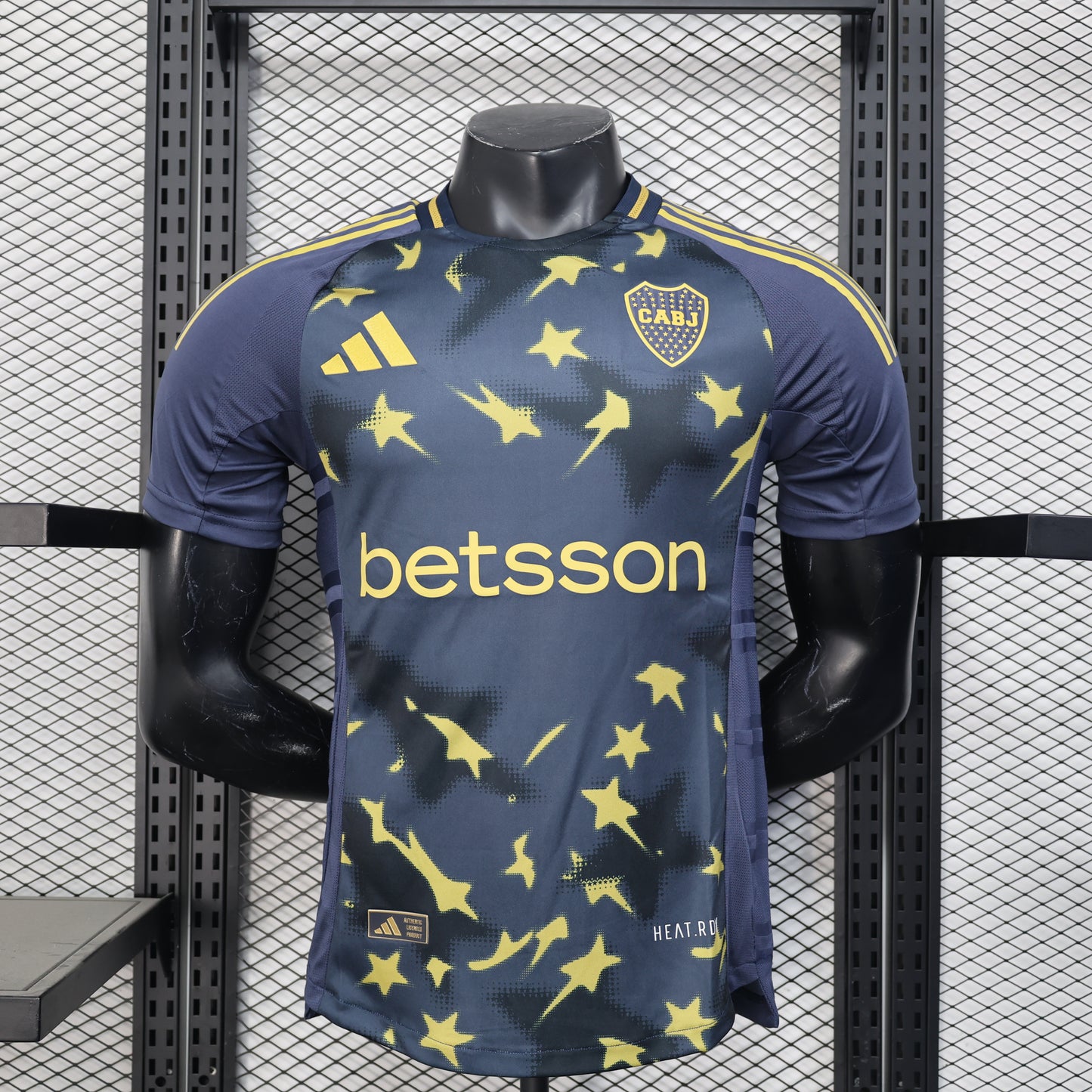 Camisola CA Boca Juniors 2025-26 Alternativa Azul Versão Jogador