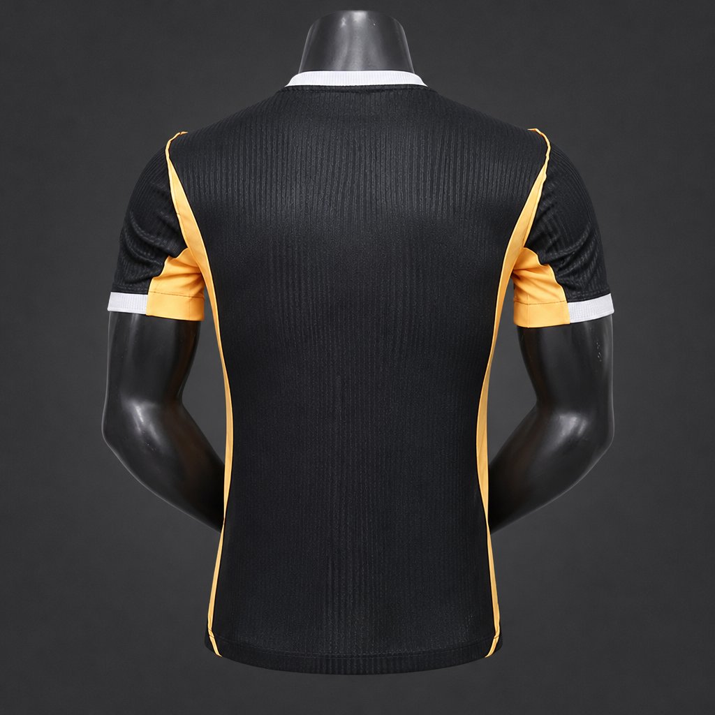 Camisola Al-Ittihad 2026-27 Alternativa Preta Versão Jogador