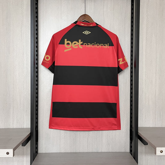 Camisola Sport Recife 2025-26 Principal Versão Adepto Todos Patrocinadores