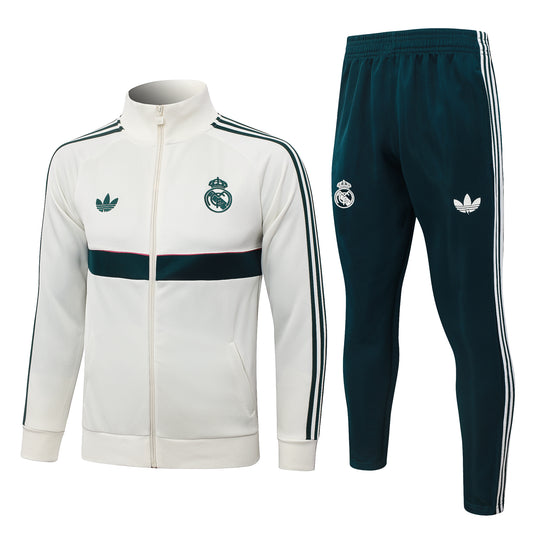 Fato de Treino Real Madrid CF 2026-27 - Casaco sem Capuz