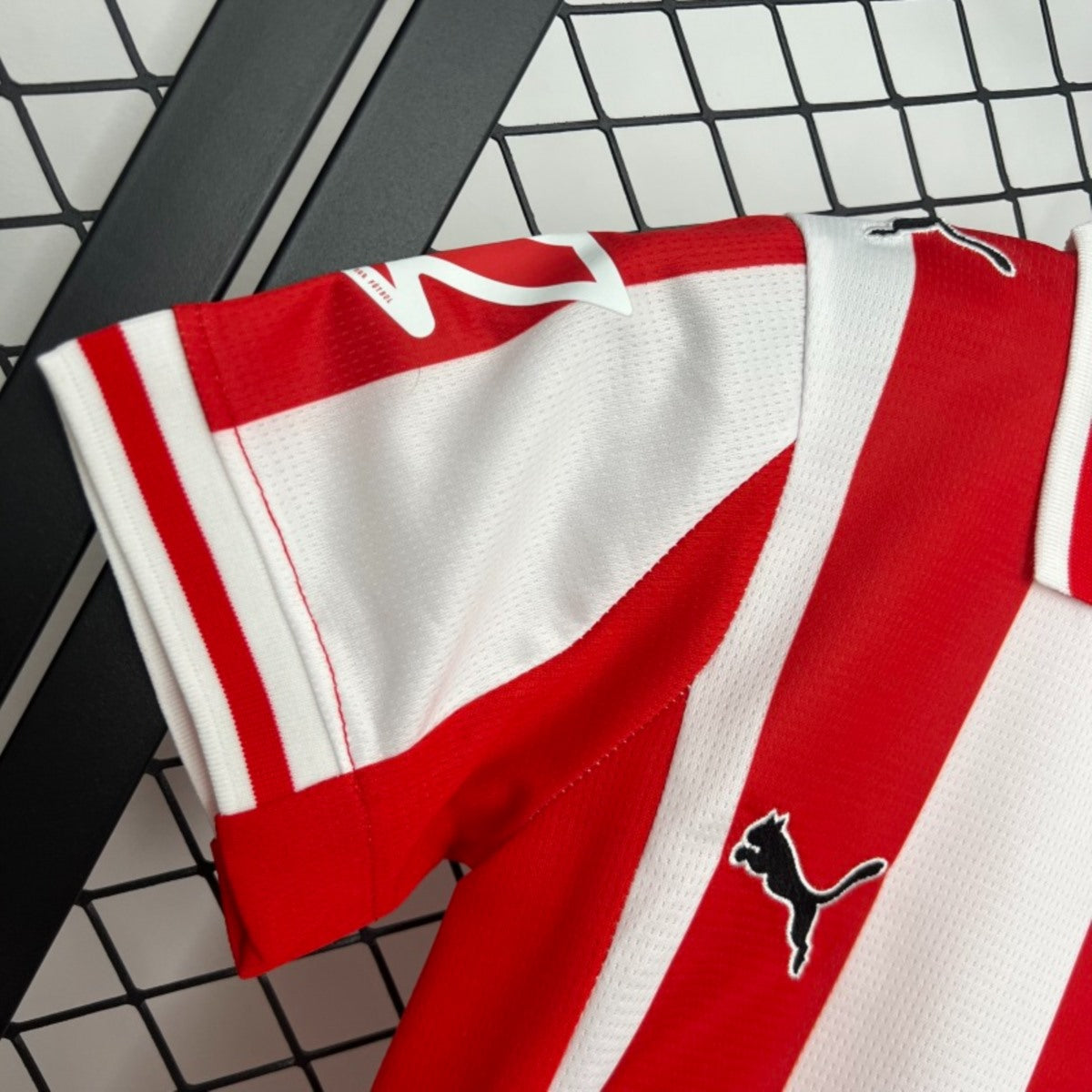 Kit Criança Real Sporting de Gijón 2025-26 Principal
