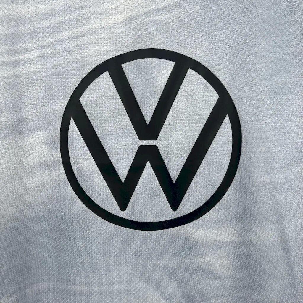 Camisola VfL Wolfsburg 2025-26 Alternativa Cinzenta Versão Adepto