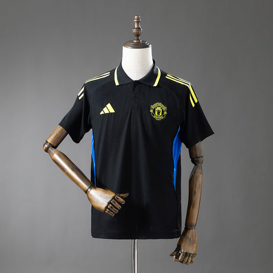 Polo M-UNITED 2025-26 Preto