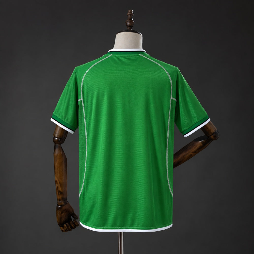 Camisola Irlanda 2002 Principal Versão Adepto
