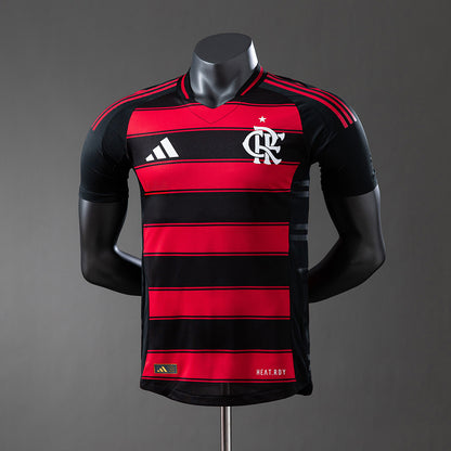 Camisola CR Flamengo 2025-26 Principal Lisa Versão Jogador