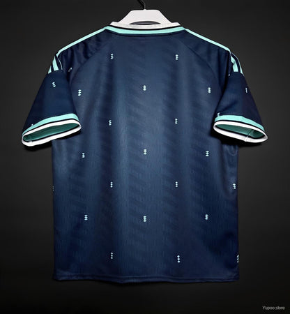 Camisola Alemanha 2025 Alternativa Azul Versão Adepto