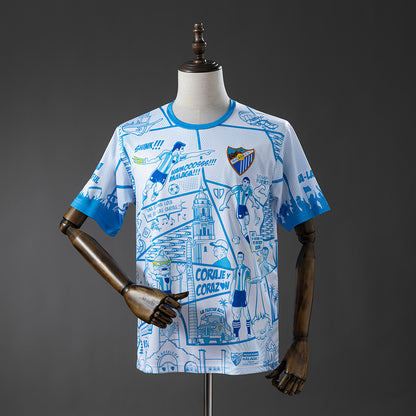 Camisola Malaga CF 2025-26 Edição Especial Versão Adepto