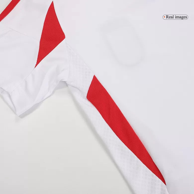 Camisola Italia 2024 Alternativa Branca Versão Mulher