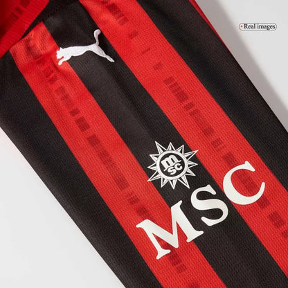 Camisola Manga Comprida Ac Milan 2024-25 Principal Versão Adepto