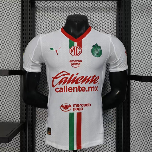 Camisola CD Chivas 2025-26 Alternativa Branca Versão Jogador