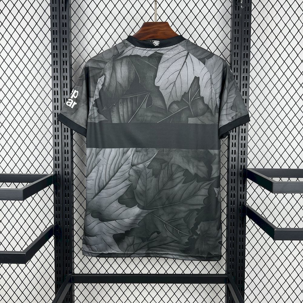 Camisola VfB Estugarda 2025-26 Alternativa Preta Versão Adepto