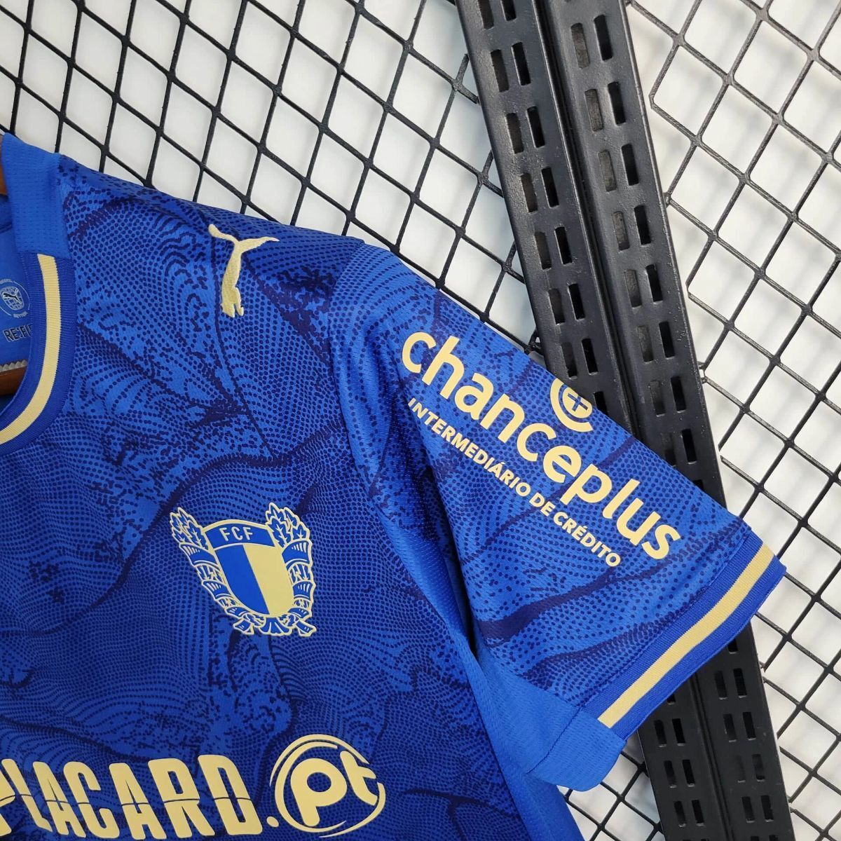 Camisola FC Famalicão 2025-26 Alternativa Azul Versão Adepto