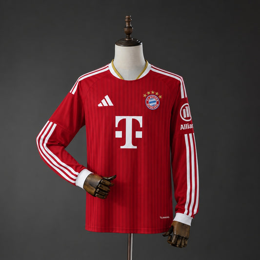 Camisola Manga Comprida FC Bayern Munique 2026-27 Principal Versão Adepto