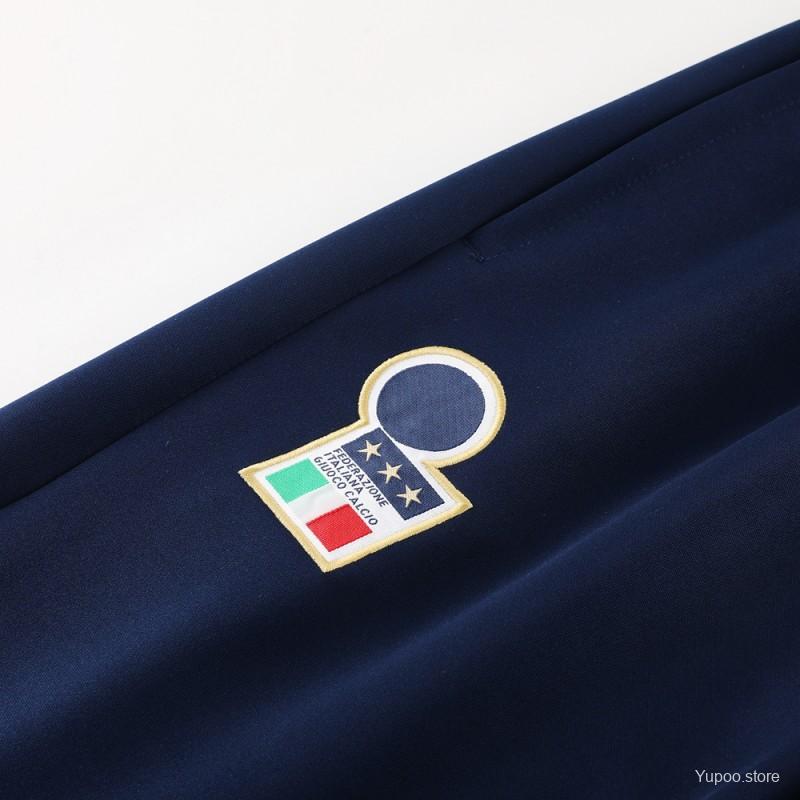 Fato de Treino Italia 2024- Camisola com Fecho