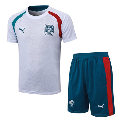Kit Treino Camisola Portugal 2026 Branco
