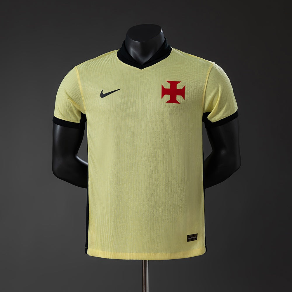 Camisola Vasco da Gama 2026-27 Alternativa Amarela Lisa Versão Jogador