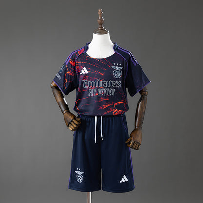 Kit Criança SLB 2025-26 Alternativo Azul